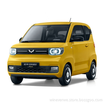 Long Battery Life Wuling Hongguang Mini Ev New Energy Electric Cars